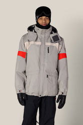 686 Men's 2001 Logic Jacket - LIGHT GREY COLORBLOCK
