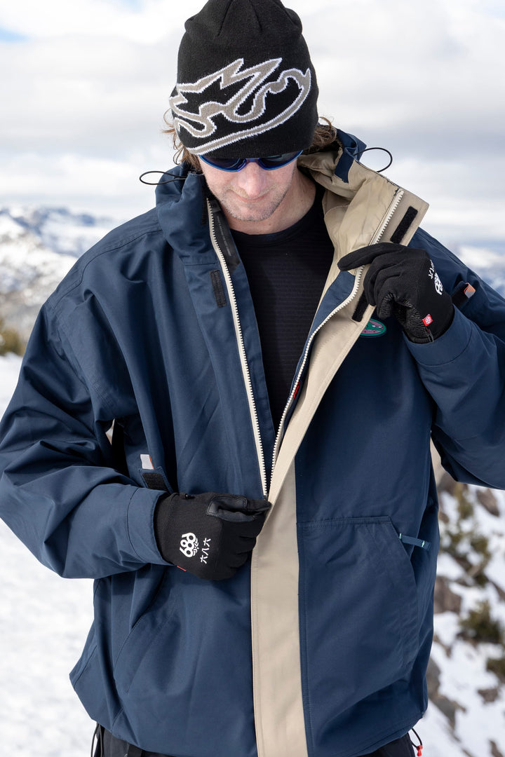 686 Men's 1994 Liberty Jacket — NAVY COLORBLOCK (vista 2)