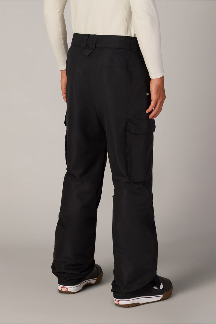 686 Men's 686 Nightline Cargo Pant — BLACK (vista 2)