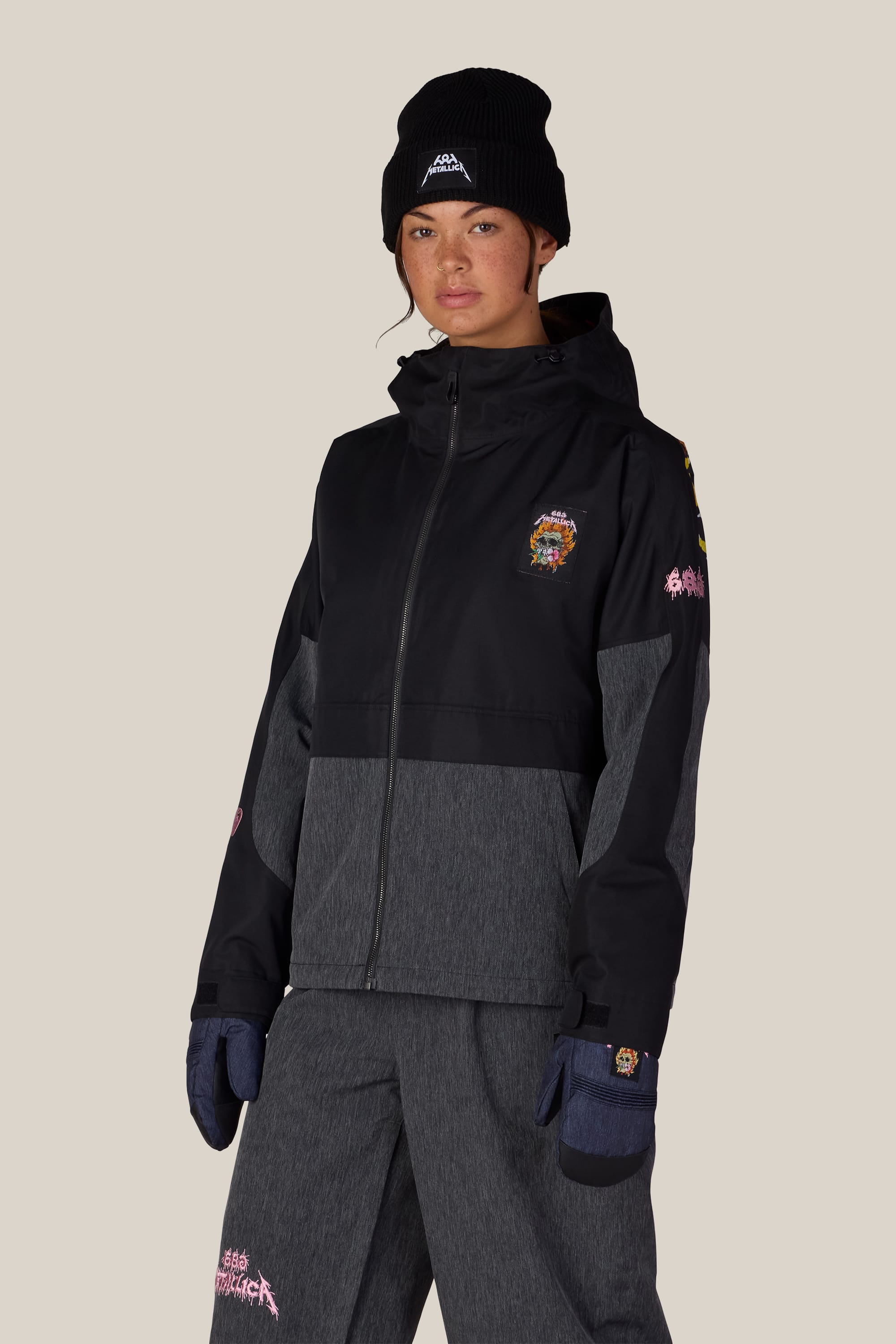 Women's Metallica Burning Skull Insulated Jacket – 686.com
