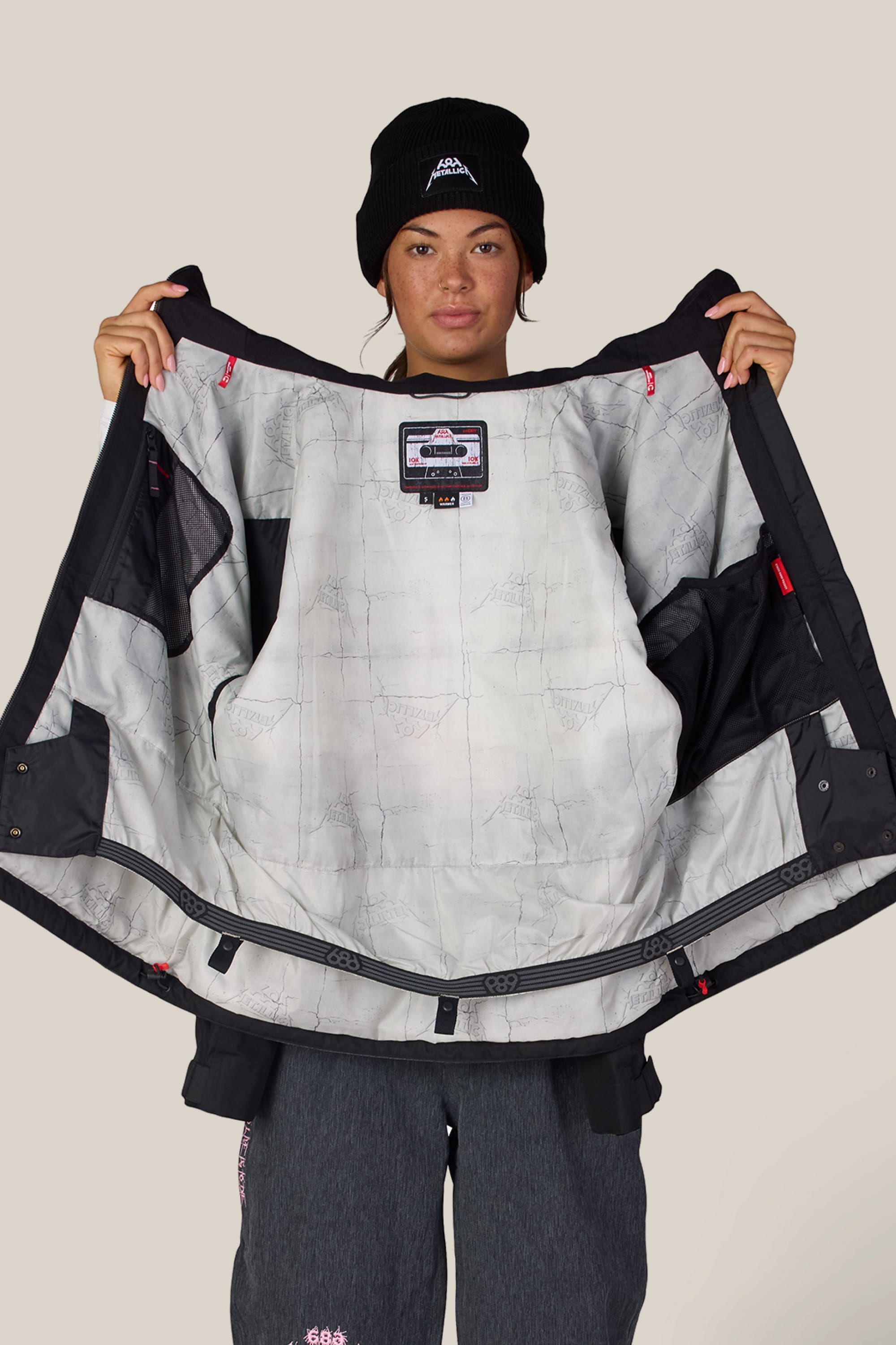 Women's Metallica Burning Skull Insulated Jacket – 686.com
