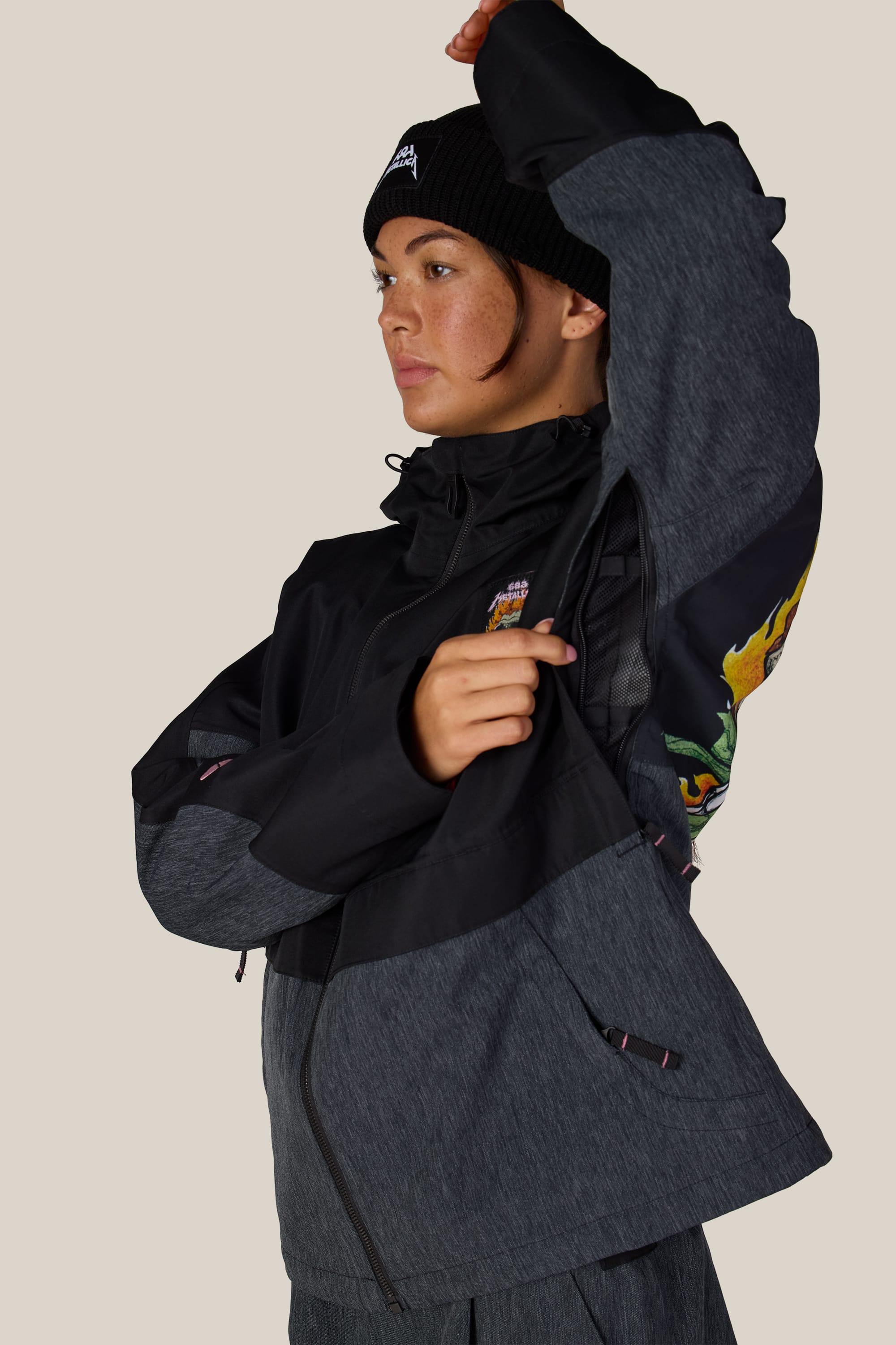 Women's Metallica Burning Skull Insulated Jacket – 686.com