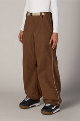 686 Women's Hellkat™ Shell Pant - DARK EARTH GRID CORDUROY