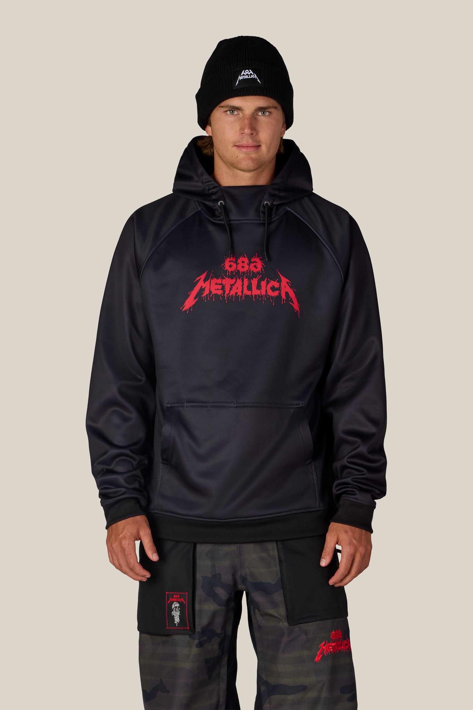 Men's Metallica Bonded Fleece Pullover Hoody – 686.com