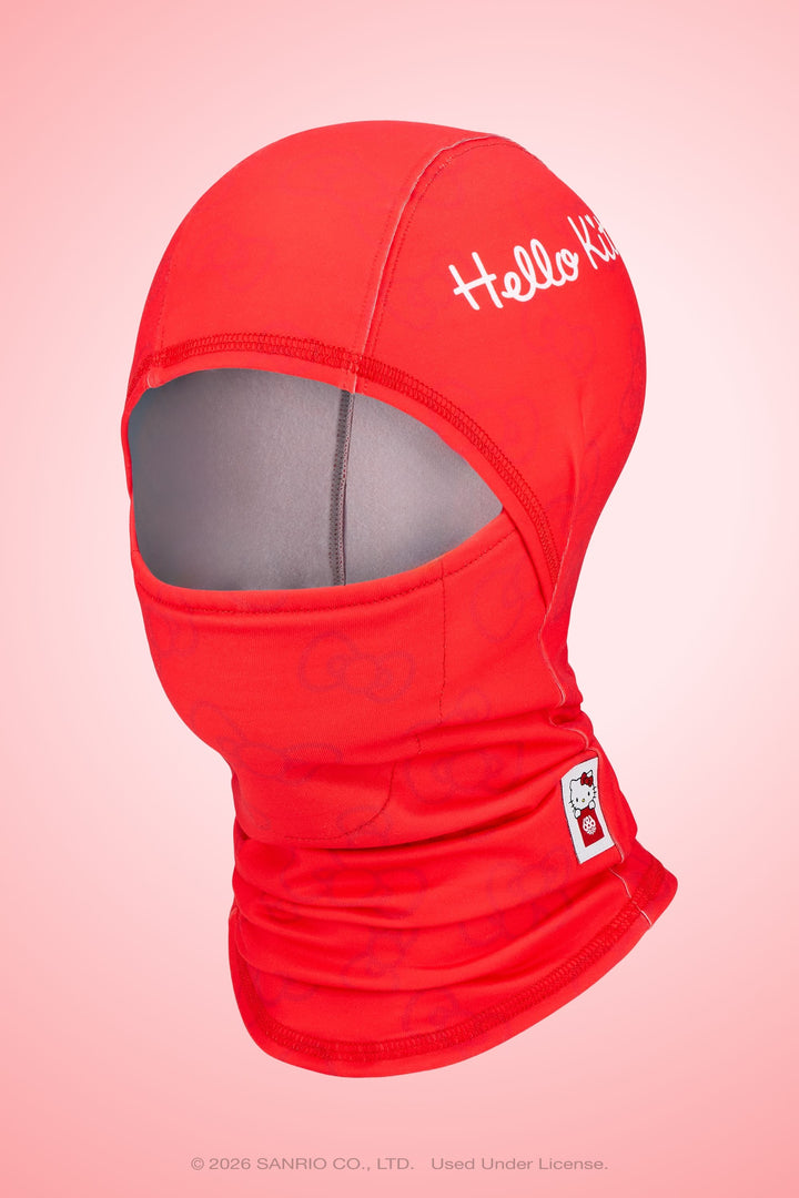 686 Hurra Hinged Balaclava — HELLO KITTY® RED (vista 2)