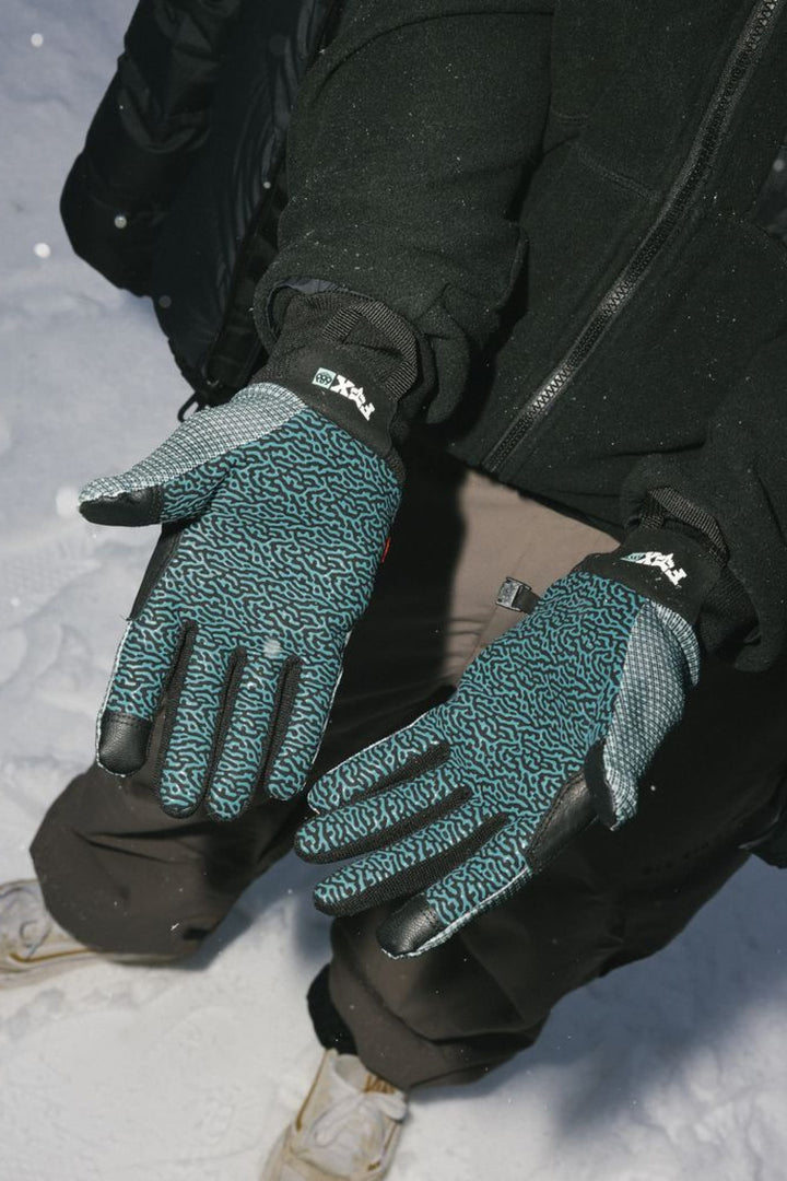 686 Men's Hold Up Pipe Glove — FOX PALE FIRN (vista 2)