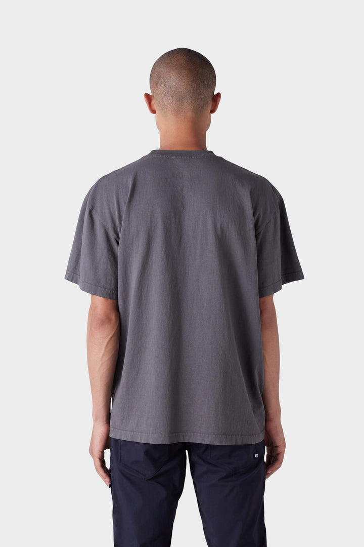 686 Men's Wreath Short Sleeve Tee — CHARCOAL (vista 2)