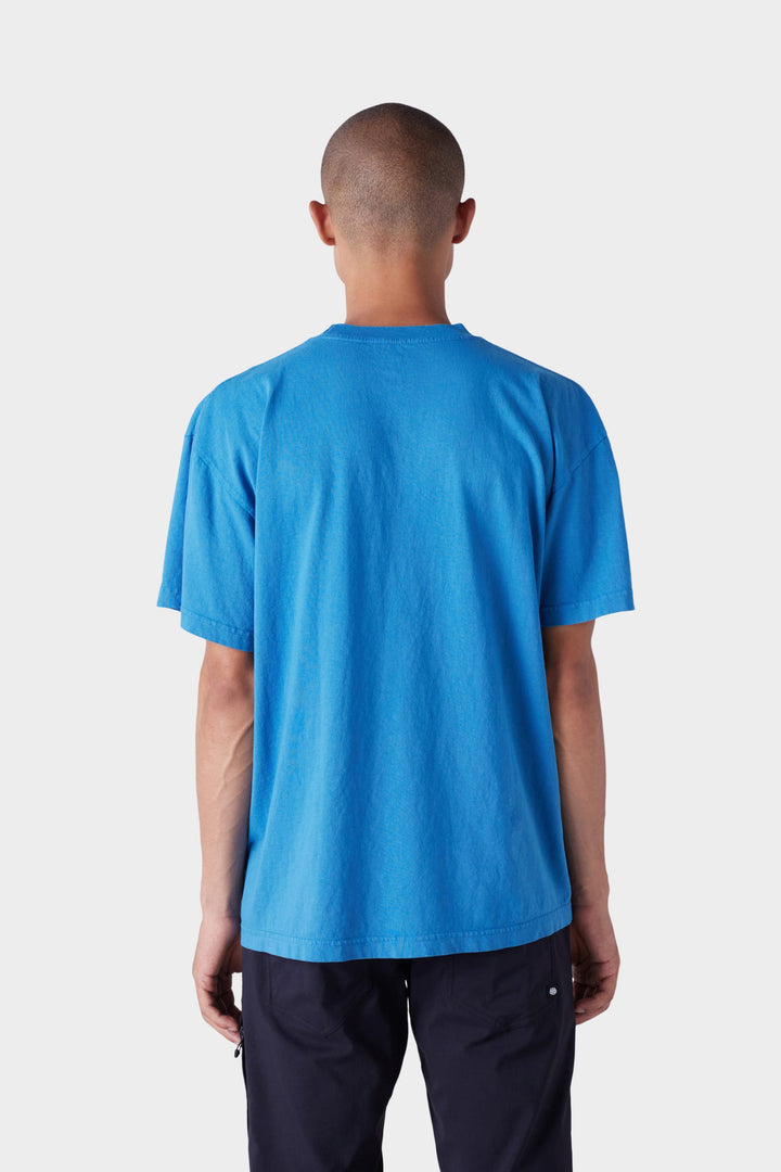 686 Men's Wreath Short Sleeve Tee — STELLAR BLUE (vista 2)