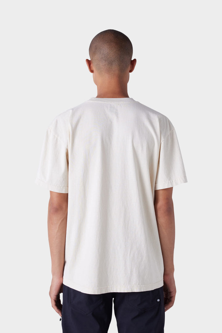 686 Men's Wreath Short Sleeve Tee — VINTAGE WHITE (vista 2)