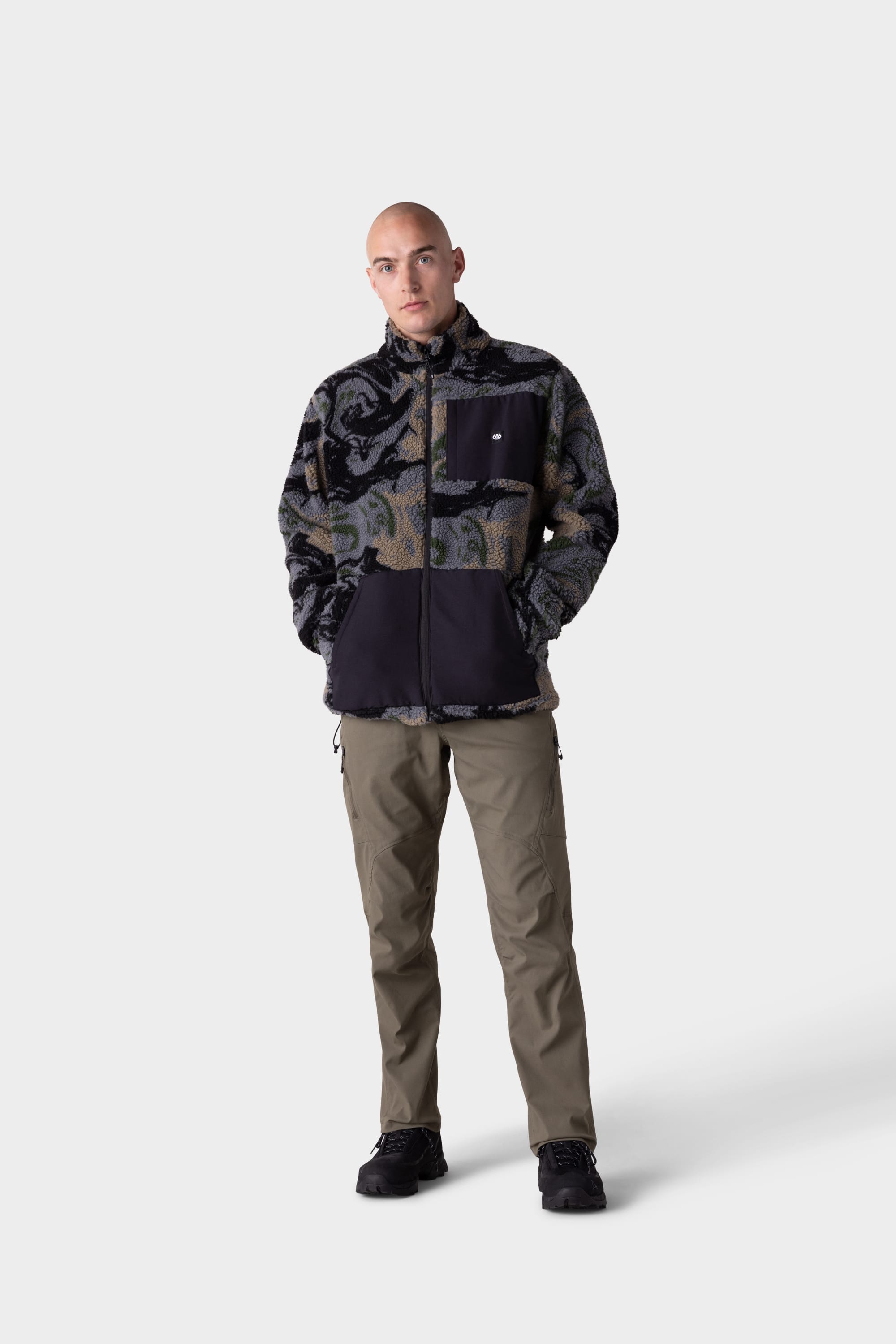 Pantaloni Cargo 686 Anything Cargo Pant – Taglia 34 – Blu Fog – Uomo – Nuovi Con Etichetta - Foto 5