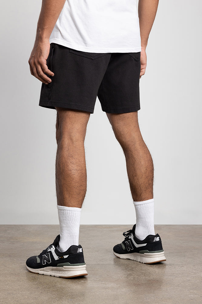686 Men's Everywhere Double Knit Short — WASHED BLACK (vista 2)