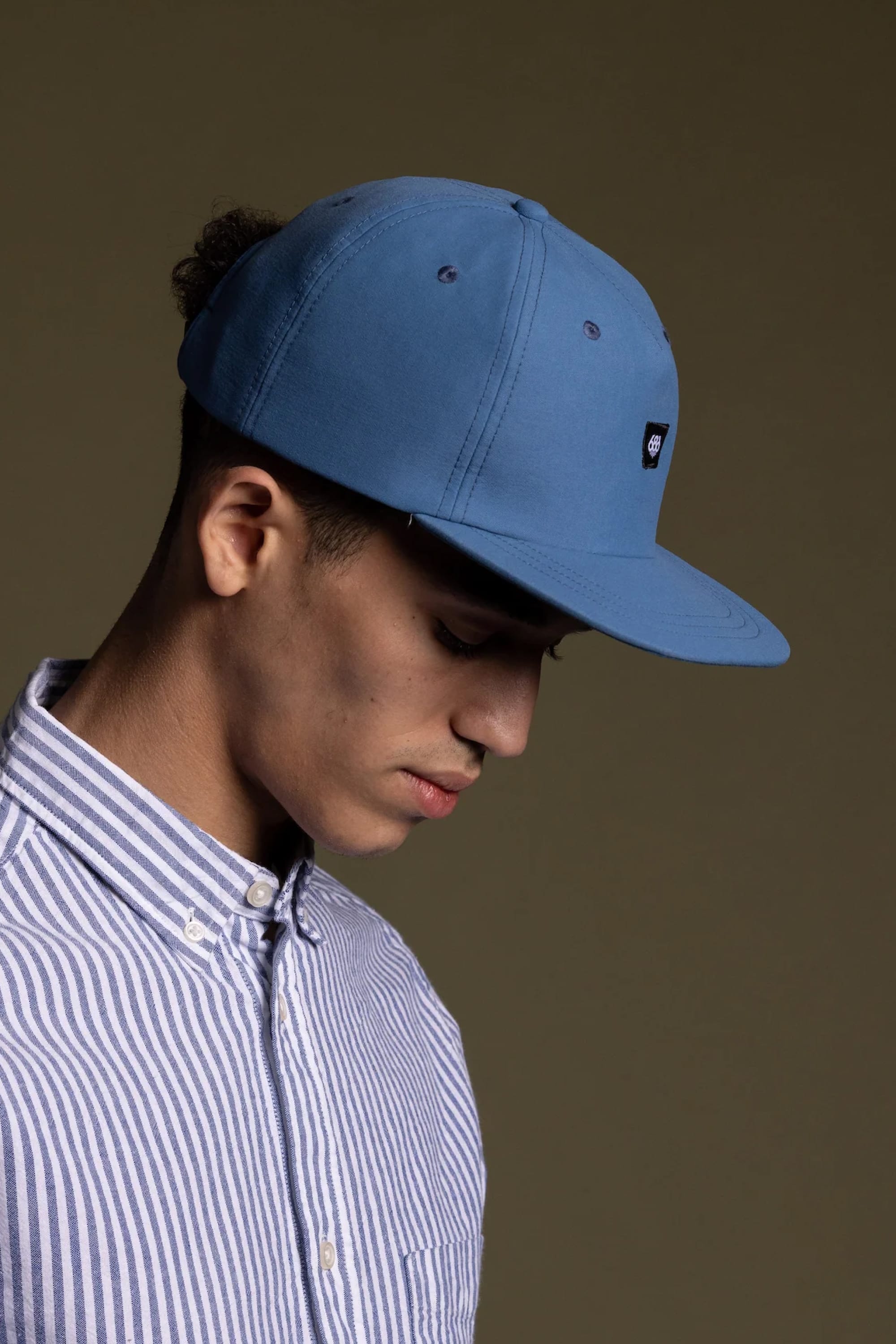 blue dress hat Giovani Wool Fedora Collection by Bruno Capelo Light Blue / Large